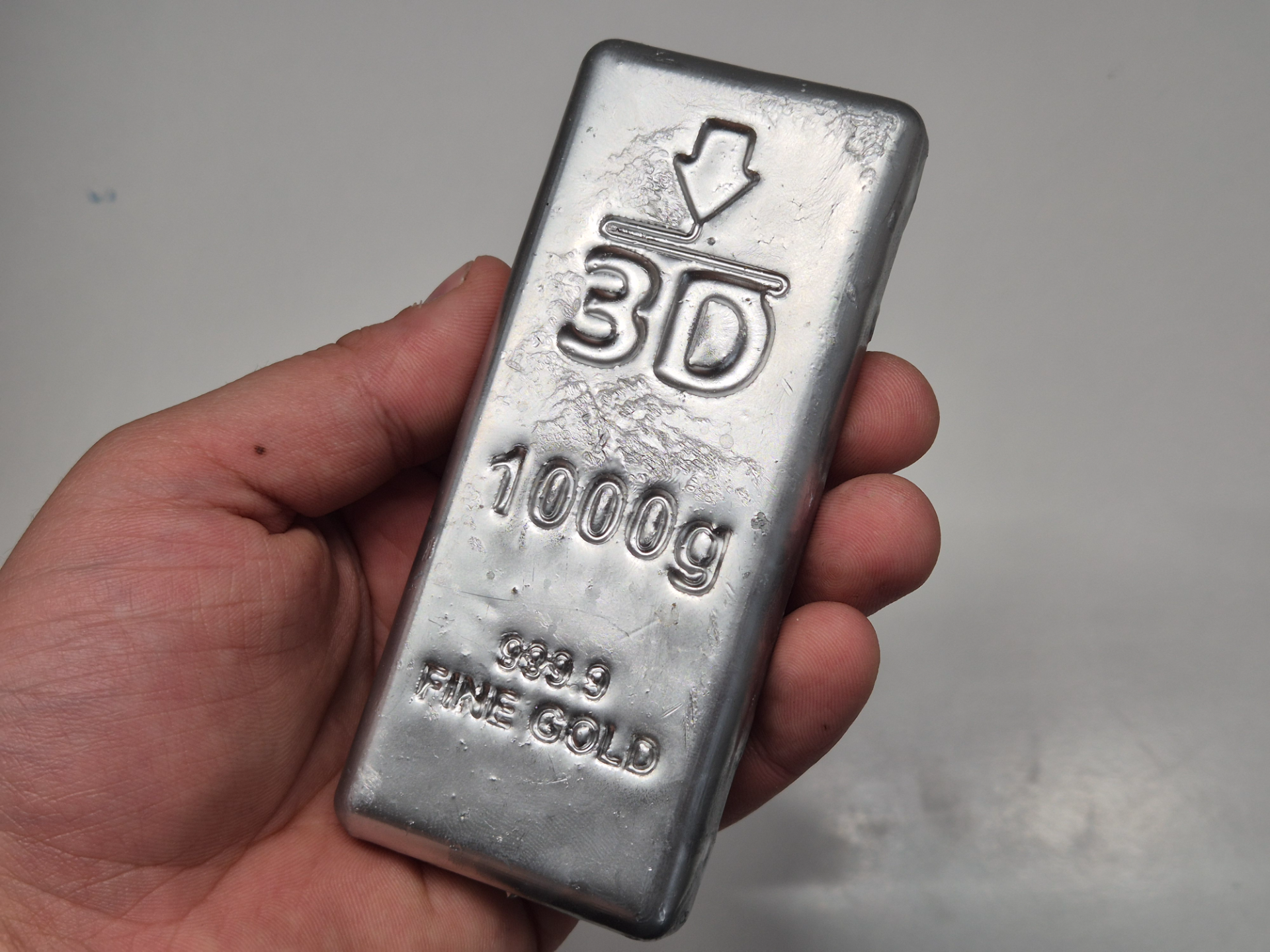 Real Size Gold Bar