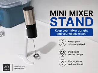 Mini Mixer Stand – Holder for Handheld Frothers