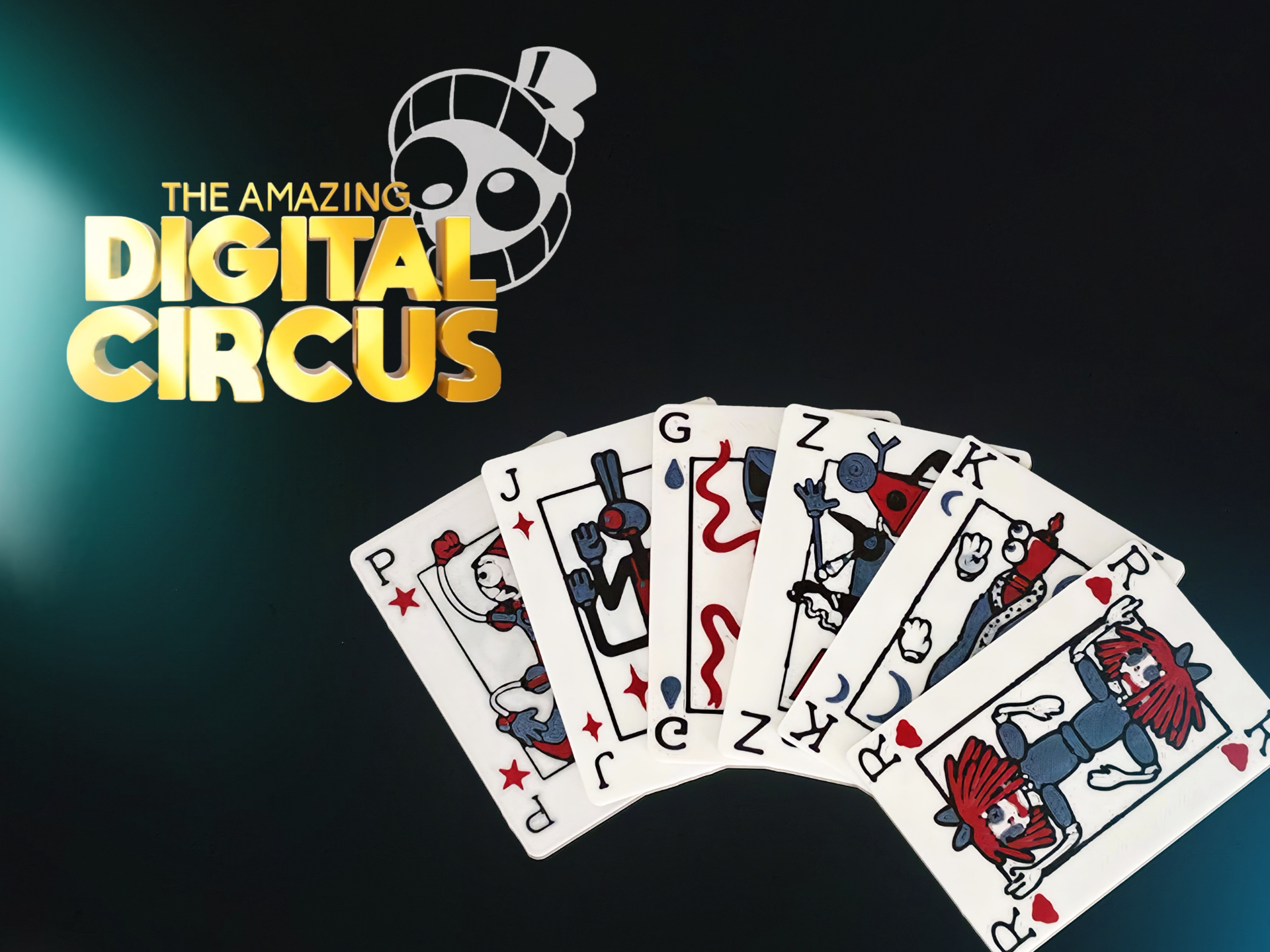 The Amazing Digital Circus Playing Cards