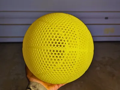 Airless Basketball - Fillamentum PEBA