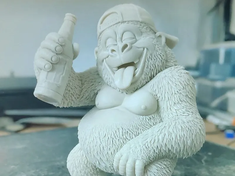friendly gorilla