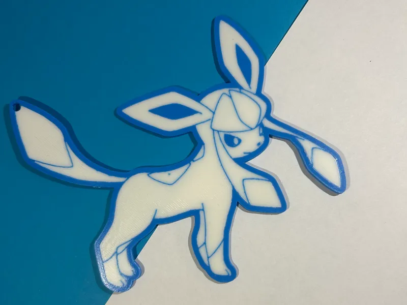 glaceon keychain