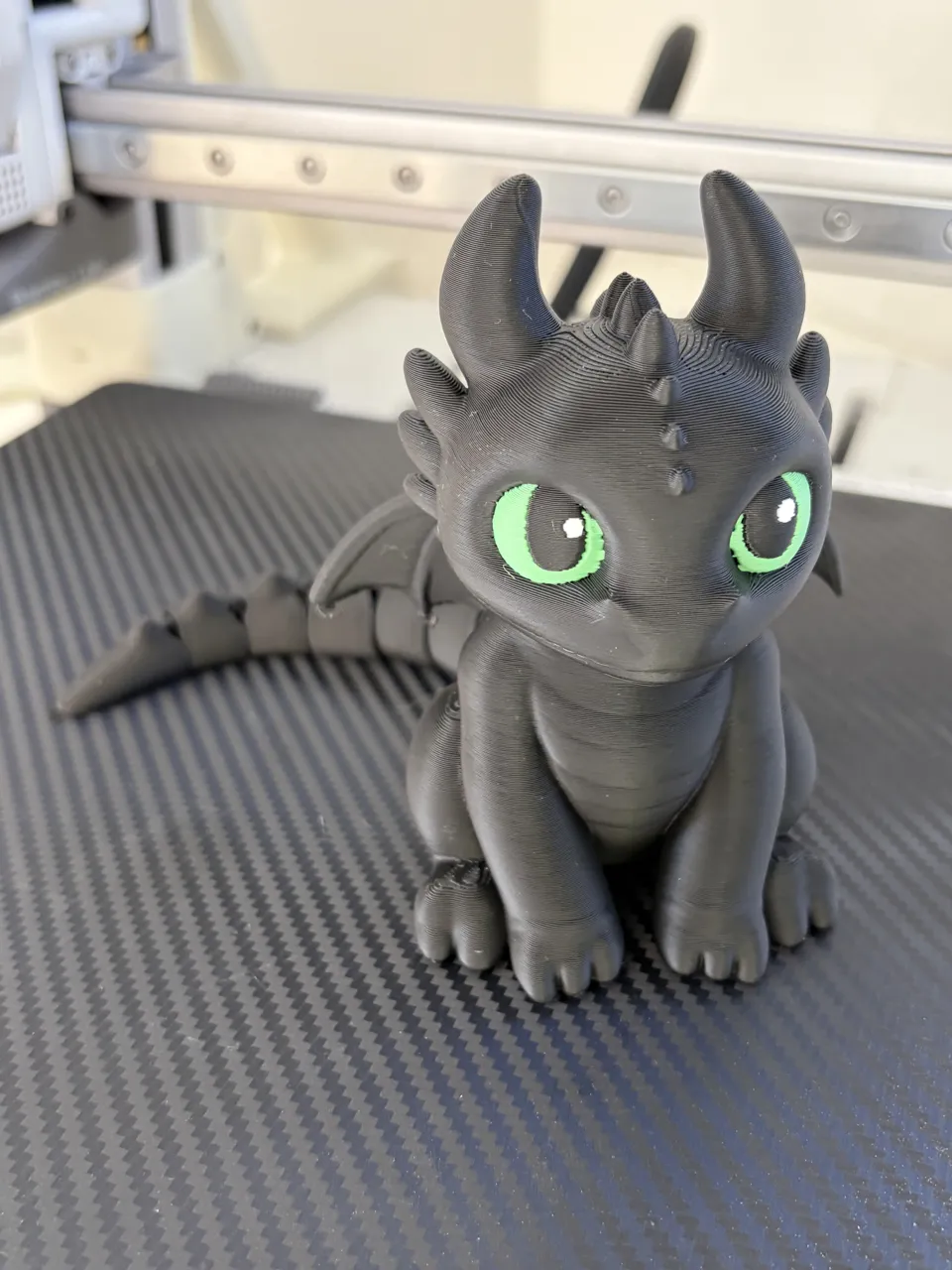 Flexi Toothless- articulated AMS view 4