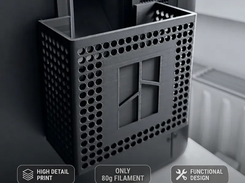 BambuLab P1S Poop Container – Efficient