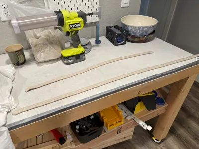Powered Pottery Handle and Coil Extruder 2.0