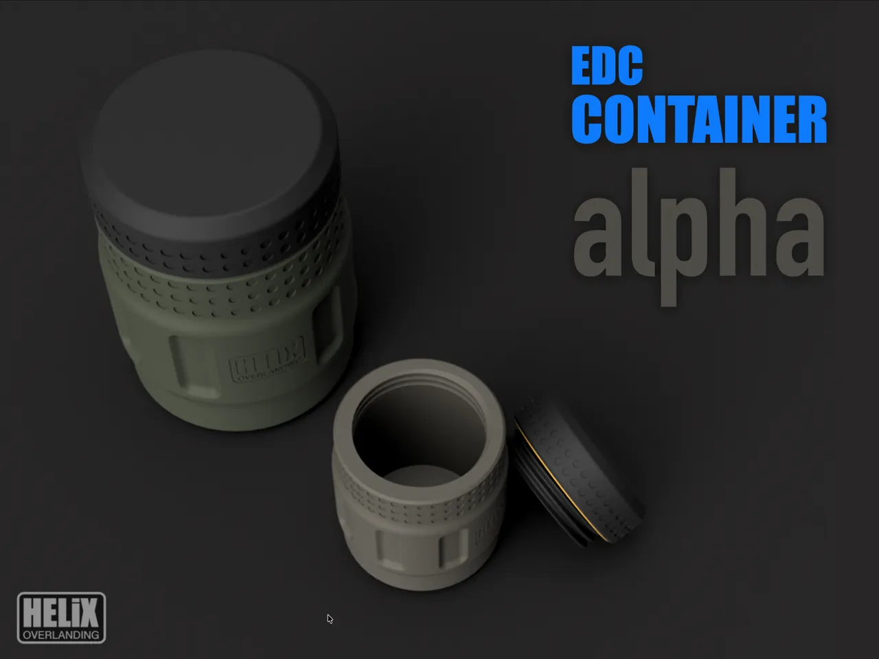 Rugged EDC Survival Container - Two Sizes view 4