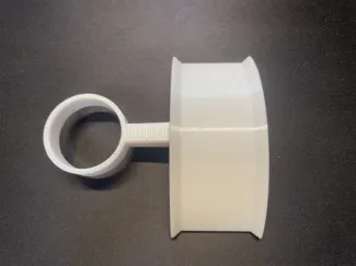 Headphone stand for 35mm monitor stand