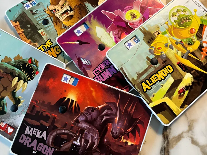 King of Tokyo Monster tray improved