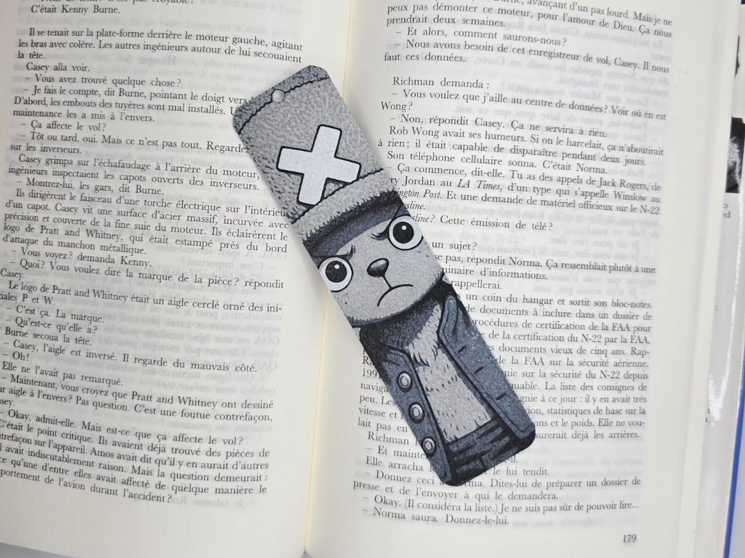 Bookmark Portait Chopper One piece 
