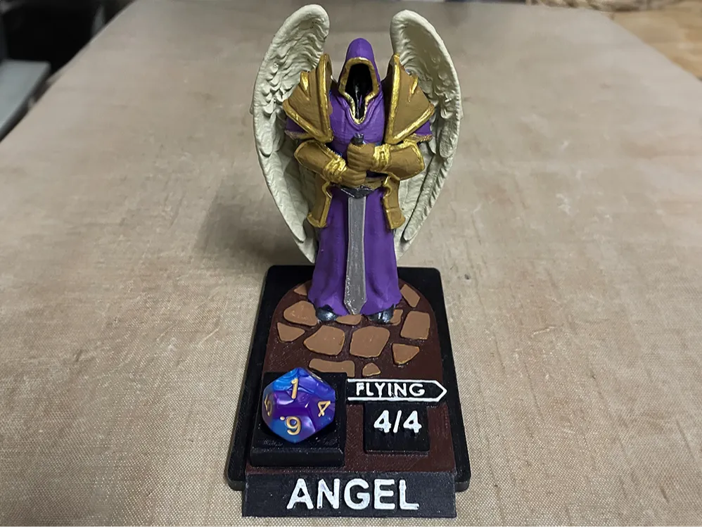 Jeton Ange 3D pour Magic The Gathering