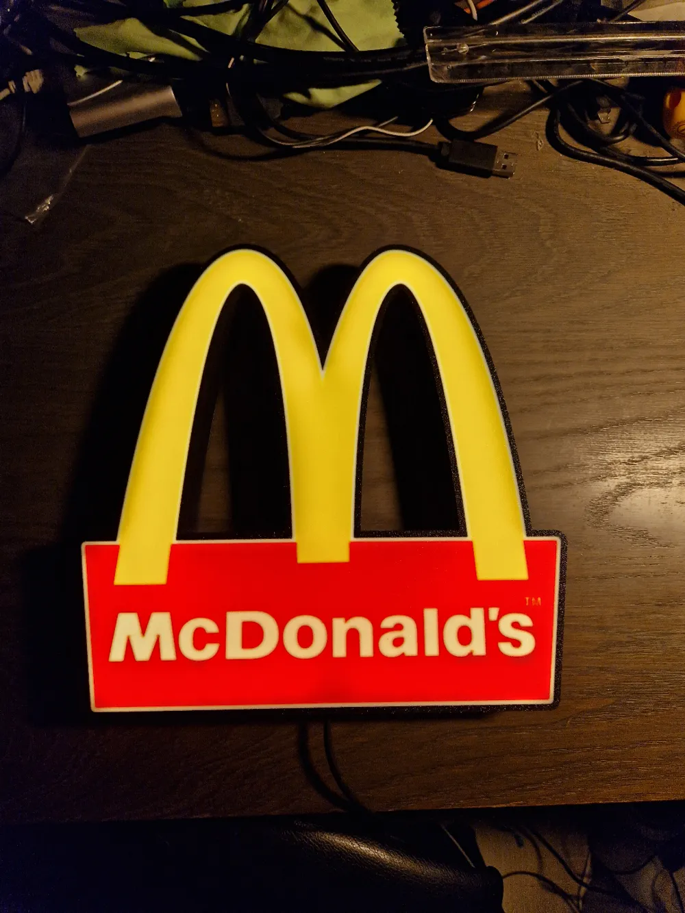 McDonalds lightbox by Mapsy - MakerWorld