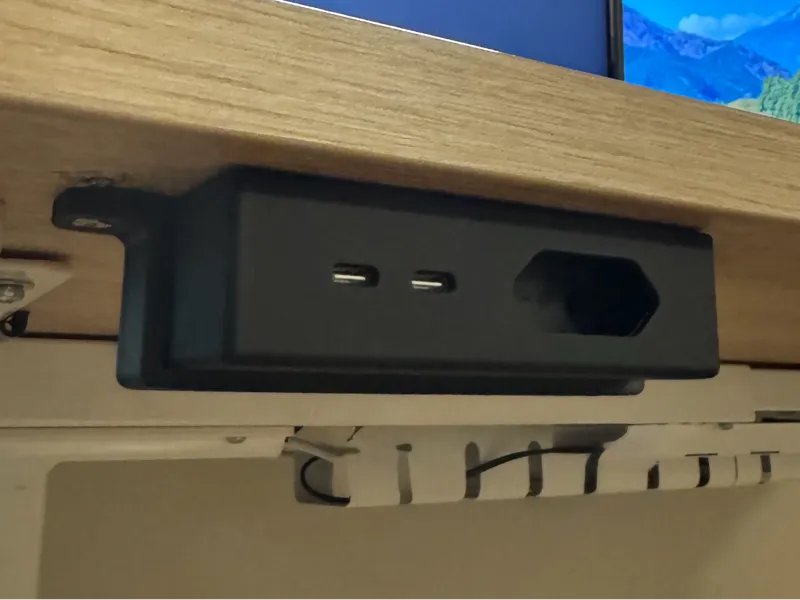 Brennenstuhl Hugo! TRAVEL - Under Desk Mount