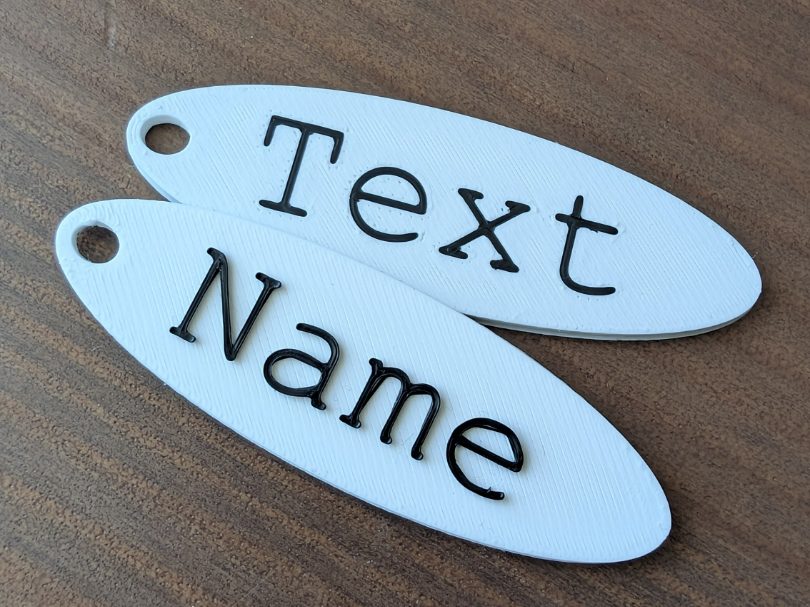 Tag with editable text