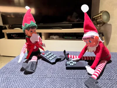Elf on the shelf broken remote control no AMS by 36whip MakerWorld ...