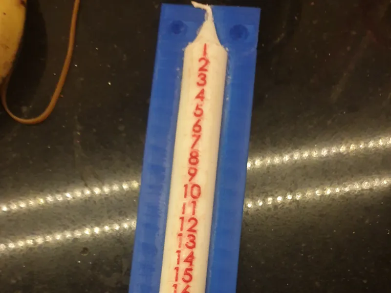 calendar candle