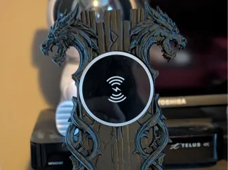Support de téléphone avec chargeur sans fil viking
