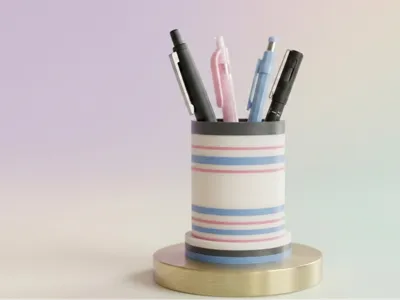 Modern Pencil Holder