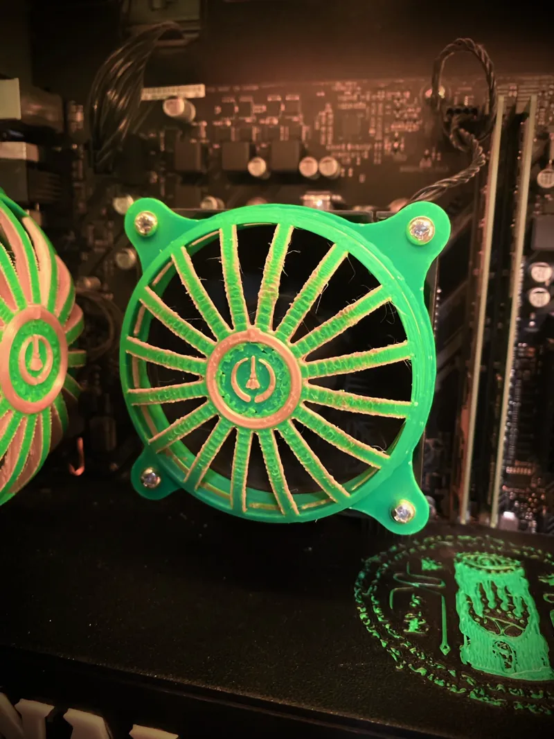 Zelda Zonai CPU Fan Cover (TOTK)