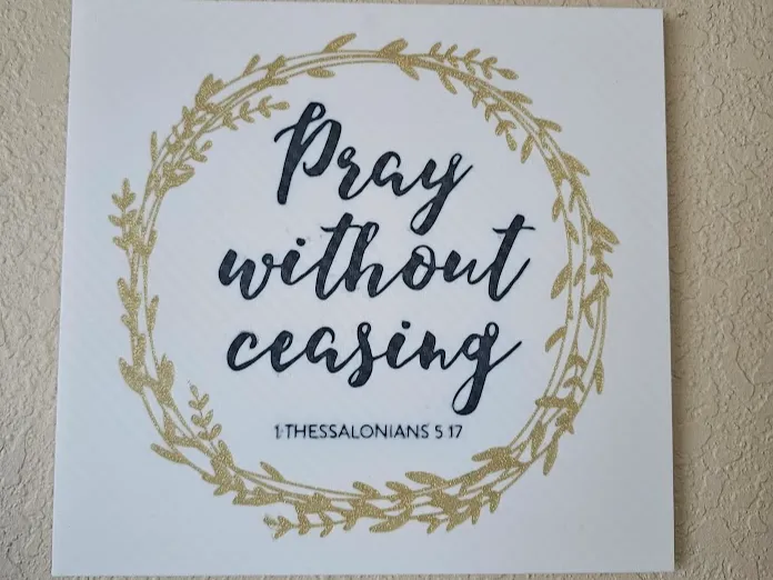 Pray without Ceasing Sign