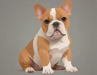 Bouledogue français façon HueForge (sans AMS) — photo 1