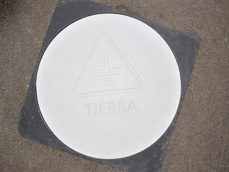 Tapa de Arqueta para Toma de Tierras eléctrica