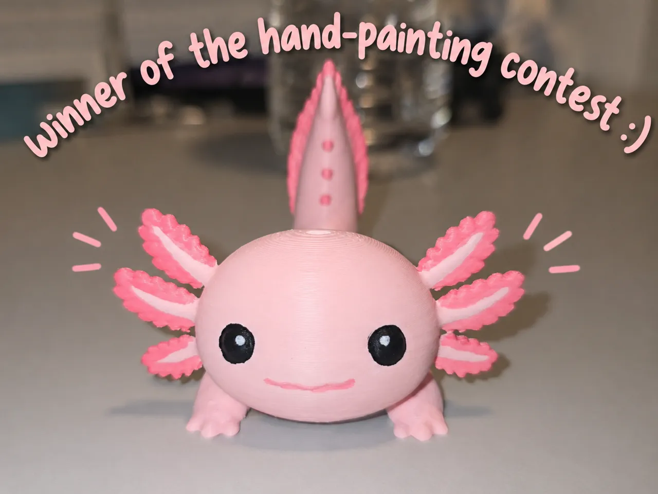 Axolotl Phone Stand view 3
