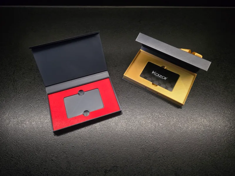 Exclusive gift card box
