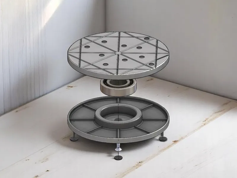 3D Scanning Manual Turn Table
