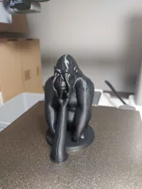 Figurine de gorille sculpté — photo 2