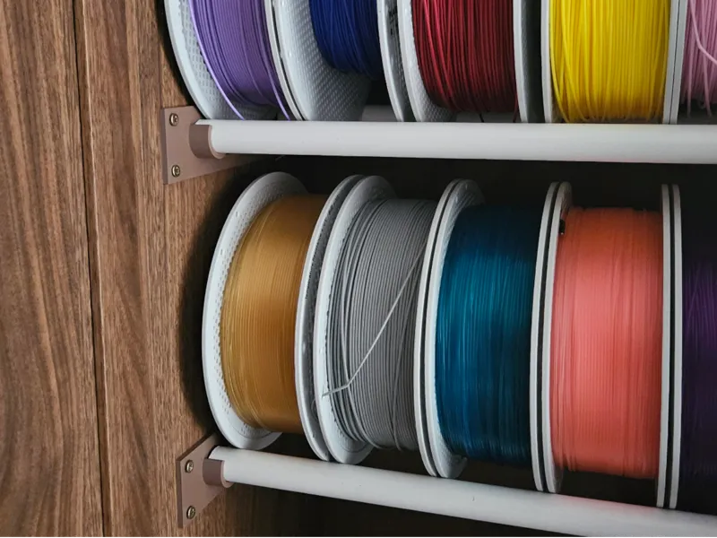 Swatches Holder for Ikea Billy Hack (20 mm tubes)!
