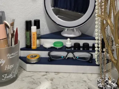 3-Tier Countertop Bathroom Organizer