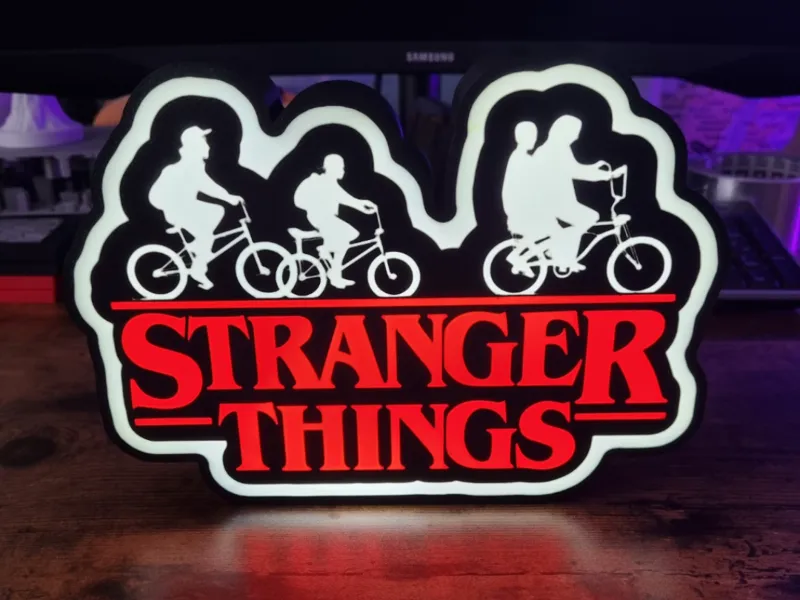 Stranger Things Light Box