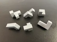 Puzzle cube Mikusiński 3x3x3 en 6 pièces — photo 2