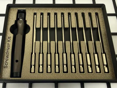 Makers Supply Screwdriver Kit Gridfinity