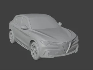 Alfa Romeo 1:64 mini car model
