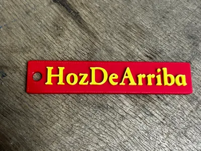 HozDeArriba Keychain