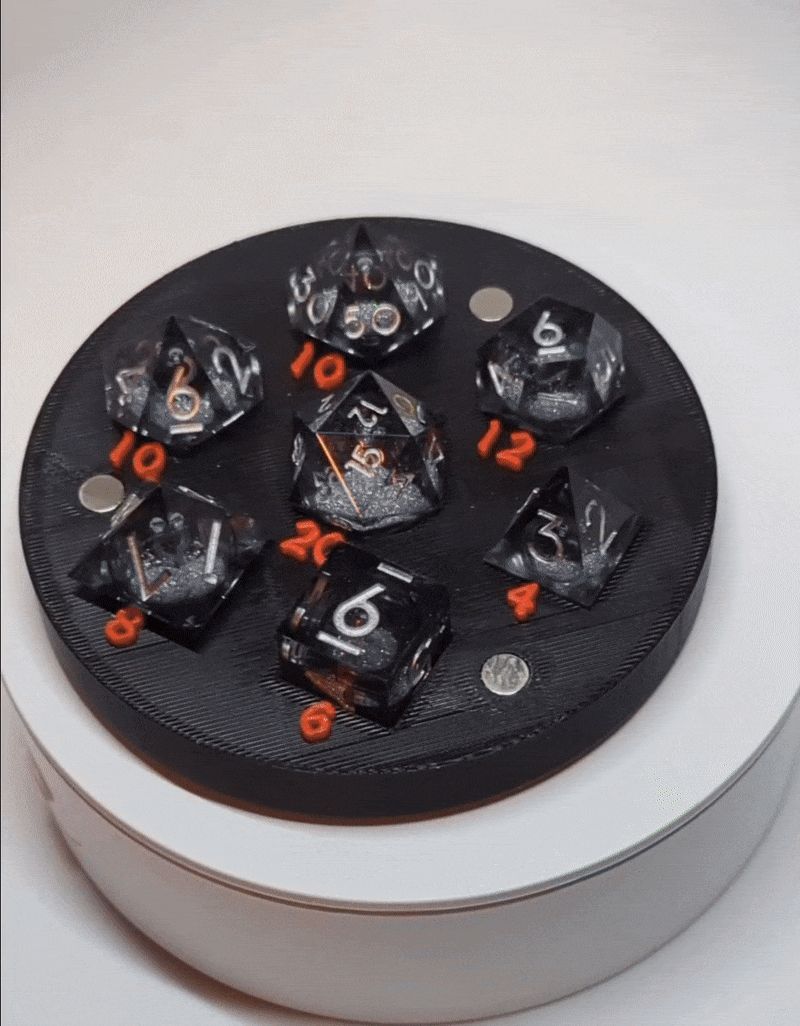 Dice Puck Organizer V1 (V2 Link in description)