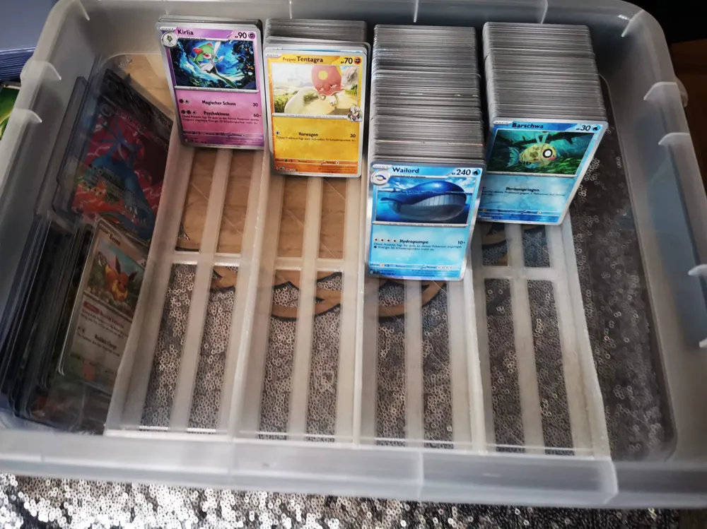 Pokémon TCG Organizer (inlay for box) - Free 3D Print Model - MakerWorld
