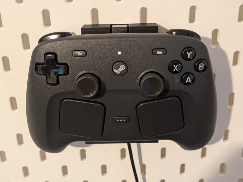 Steam controller - IKEA Skadis holder