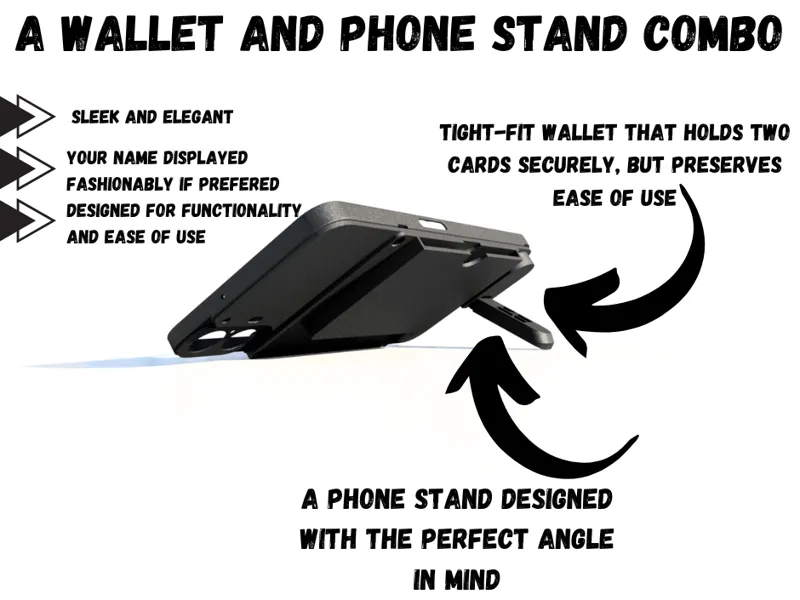 CMF Phone1 Stand and Wallet Combo