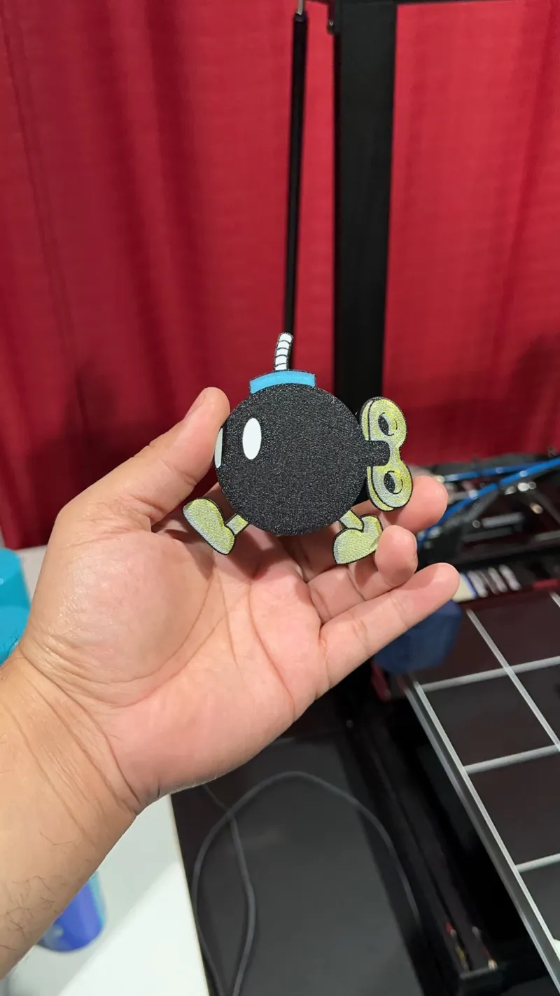 Bob-omb 2D Wallart