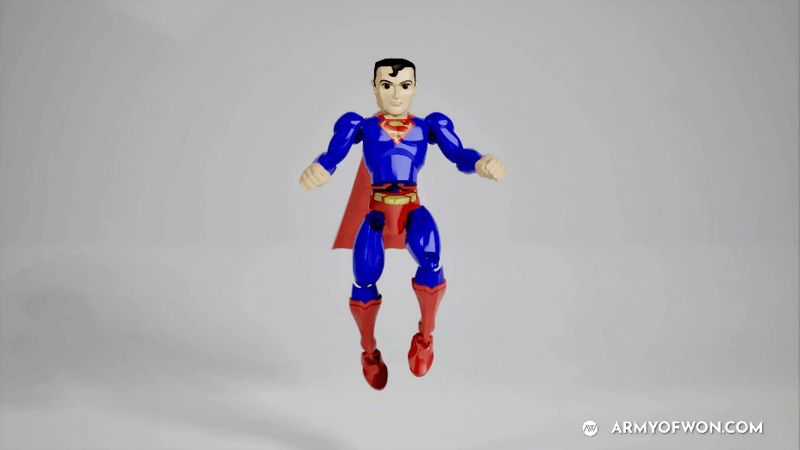 Classic Superman costume Flexitoy