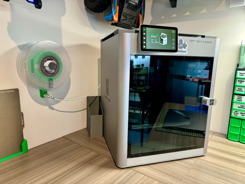 AMS Lite Spool Holder Mount with A1 Filament Guide