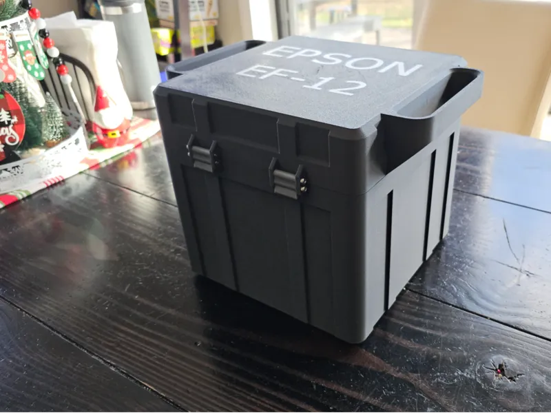 Epson EF12 projector travel/storage box