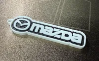Mazda Keychain Assembled Multicolor AMS