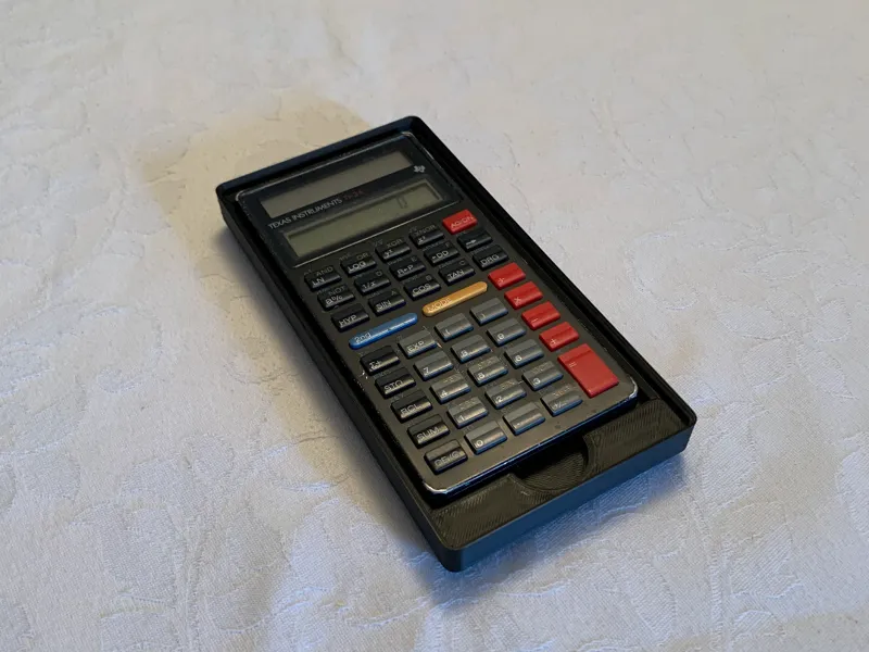 Gridfinity TI-34 Calculator Holder