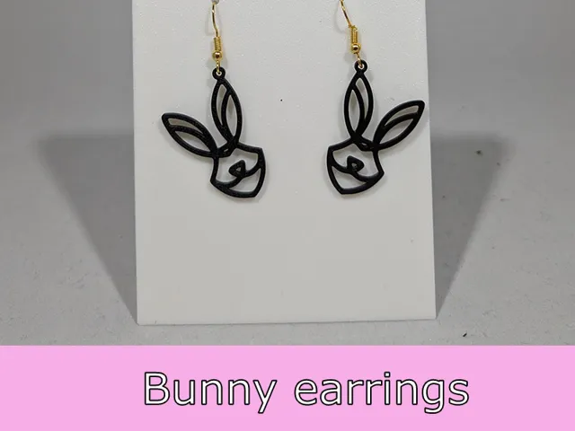 Bunny earrings