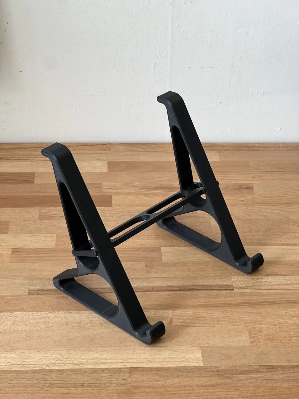 Vertical laptop stand with two height options view 2