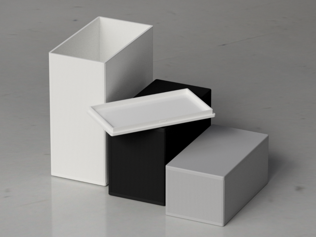 Set of Storage Boxes / Containers - minimal design