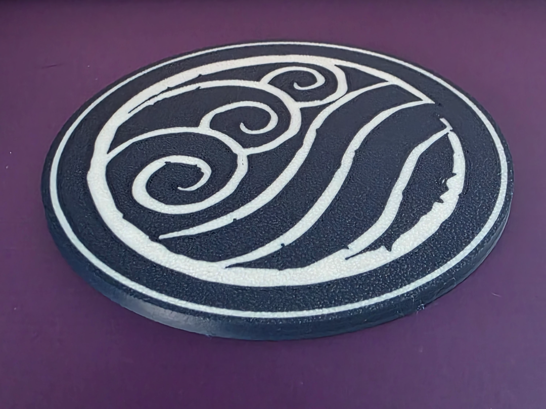 Water Tribe Coaster / Keychain